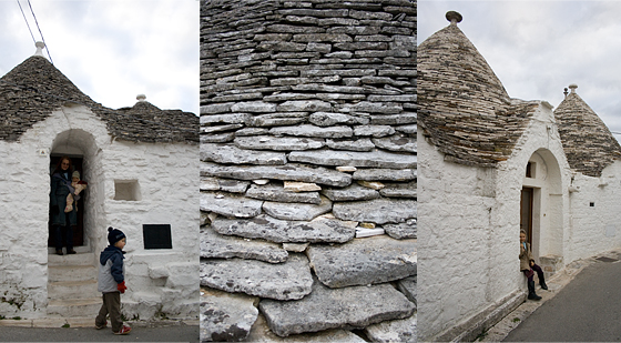 Alberobello miestukas garsus savo akmeniniais namukais